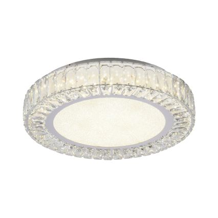 JUST LIGHT. 15222-17 - LED-kattovalaisin KULUNKA LED/46W/230V halkaisija 50 cm kiiltävä kromi