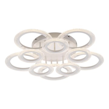 JUST LIGHT. 15268-16 - LED kattovalaisin CRYSTALLO LED/48,5W/230V halkaisija 68,6 cm valkoinen