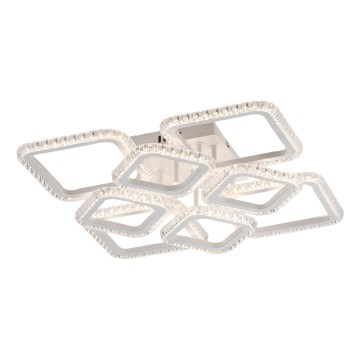 JUST LIGHT. 15269-16 - LED-kattovalaisin CRYSTALLO LED/43,5W/230V 49x49 cm valkoinen