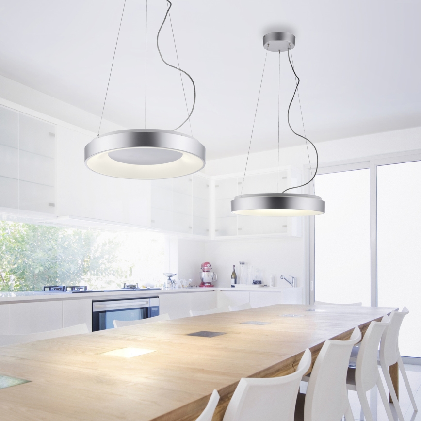 JUST LIGHT. 17075-21 - Himmennettävä LED-kattokruunu johdossa KETO ANIKA LED/26,5W/230V 2700-5000K + kauko-ohjaus