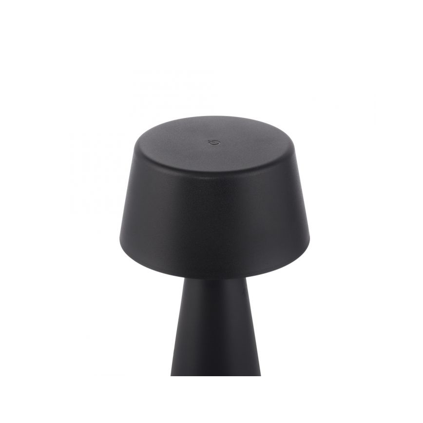 JUST LIGHT. 19260-18 - LED himmennettävä kosketusohjattu ulkovalaisin ABERA LED/3W/3,7V 2000 mAh USB IP54 musta