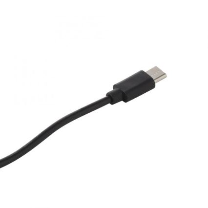 JUST LIGHT. 19260-18 - LED himmennettävä kosketusohjattu ulkovalaisin ABERA LED/3W/3,7V 2000 mAh USB IP54 musta