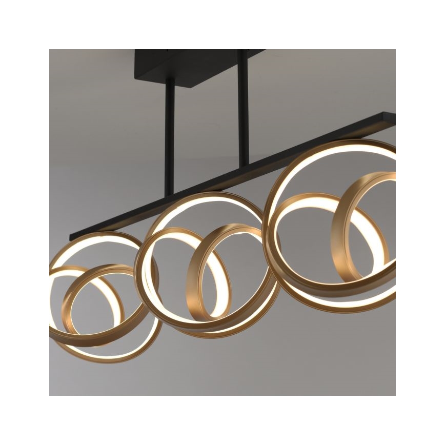 JUST LIGHT. 6245-18 - LED-himmennyskattokruunu LOOP 3xLED/11W/230V 2700-5000K + kauko-ohjaus