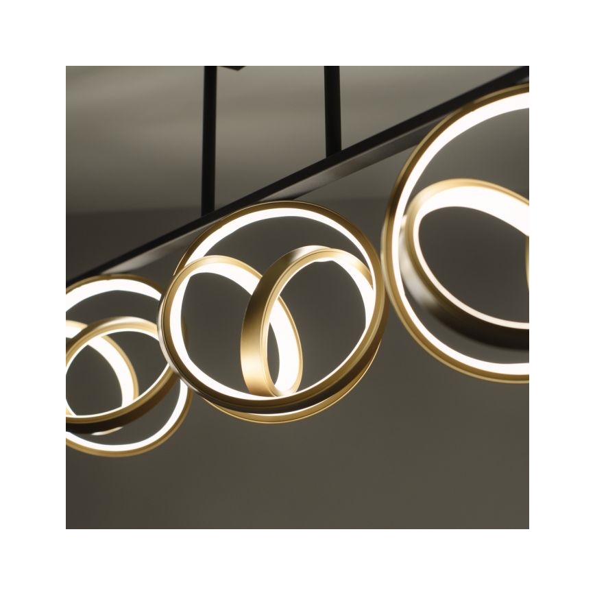 JUST LIGHT. 6245-18 - LED-himmennyskattokruunu LOOP 3xLED/11W/230V 2700-5000K + kauko-ohjaus