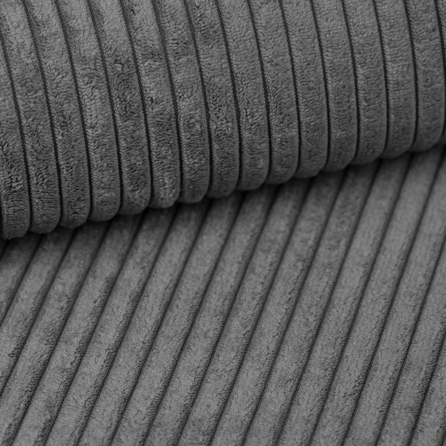 Käännettävä L-muotoinen vuodesohva säilytystilalla SALVADA, tummanharmaa