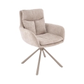 Kääntyvä ruokatuoli HALSA, 1 kpl, beige