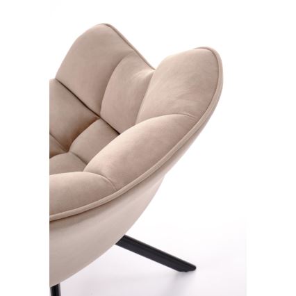 Kääntyvä ruokatuoli LUNE 1 kpl beige