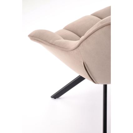 Kääntyvä ruokatuoli LUNE 1 kpl beige