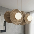 Kaapelikiinnitteinen UMBRA-riippuvalaisin 4xG9/8W/230V, beige