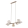 Kaapelilla ripustettava LAVA-riippuvalaisin 7xG9/8W/230V, beige/savunbeige