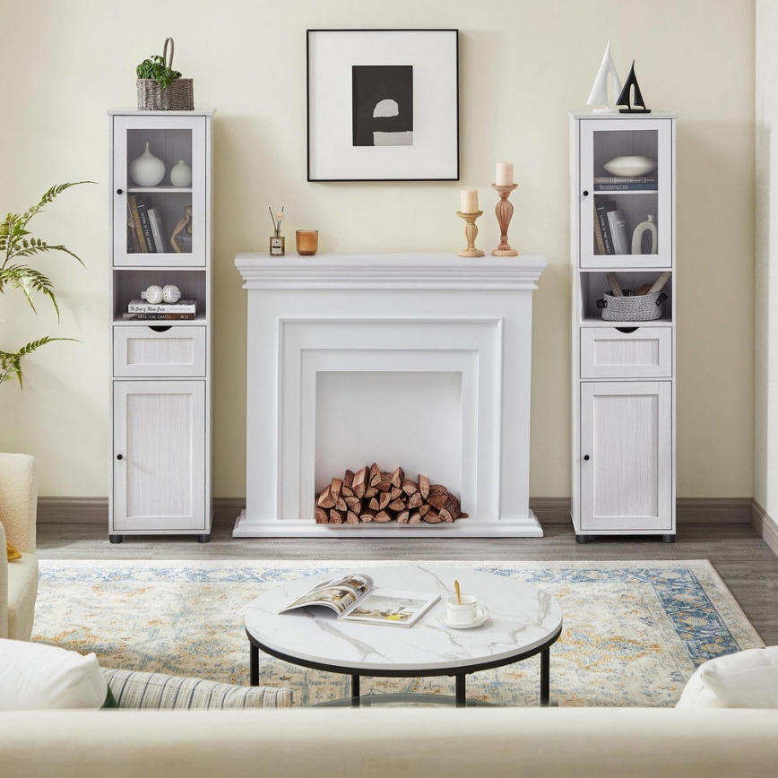 Kaappi LEXI, valkoinen