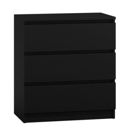 Kaappi MALWA 77x70 cm musta