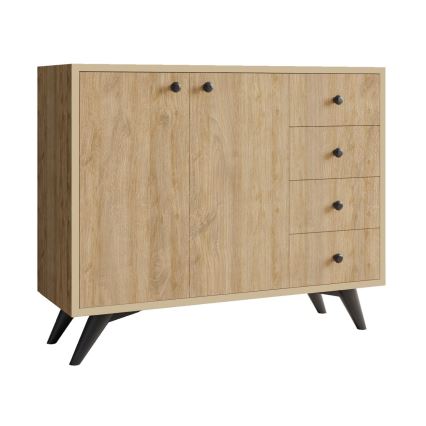 Kaappi WAGA 82x100 cm ruskea