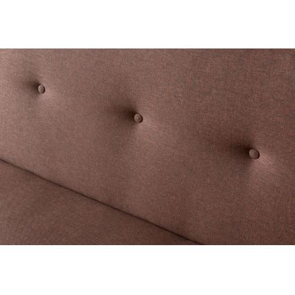 Kahdenistuttava sohva LOKO, ruskea
