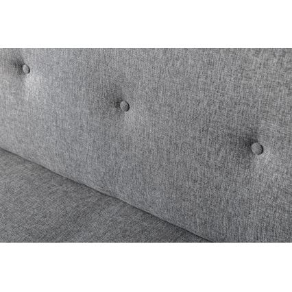 Kaksipaikkainen sohva LOKO vaaleanharmaa