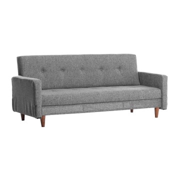 Kaksipaikkainen sohva NARA vaaleanharmaa