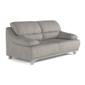 Kaksipaikkainen sohva RIMINI vaaleanharmaa