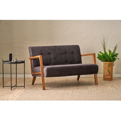 Kaksipaikkainen sohva TUMI antrasiitti