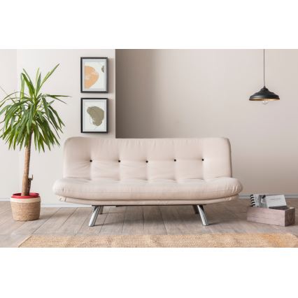 Kaksipaikkainen vuodesohva BAKU kerma