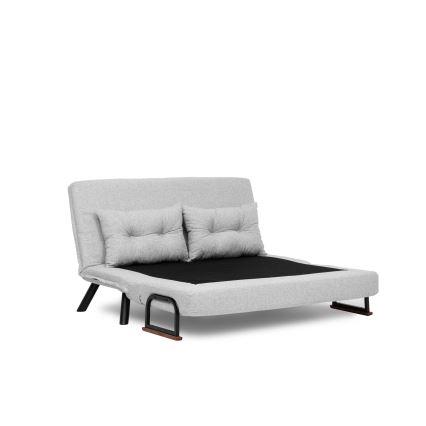 Kaksipaikkainen vuodesohva QIRA harmaa