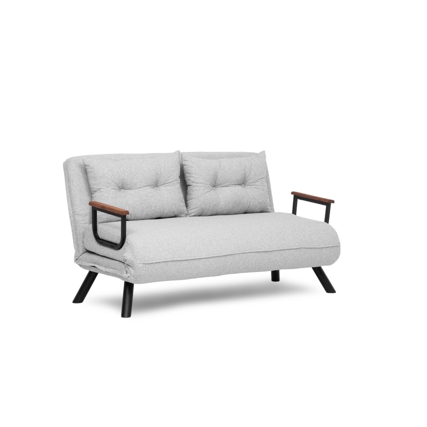 Kaksipaikkainen vuodesohva QIRA harmaa