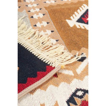 Kaksipuolinen itämainen KILIM GOLD -matto 60x120 cm, monivärinen