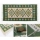 Kaksipuolinen orientaalinen KILIM-matto 80x150 cm vihreä/beige