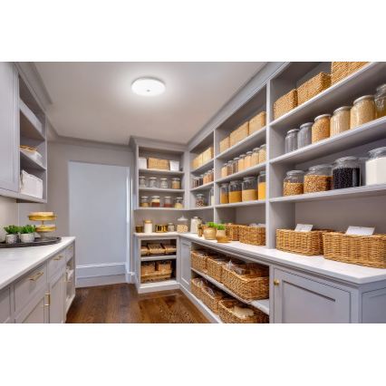 LED-kattovalaisin liike- ja hämärätunnistimella FOGLER LED/17W/230V, halkaisija 33 cm