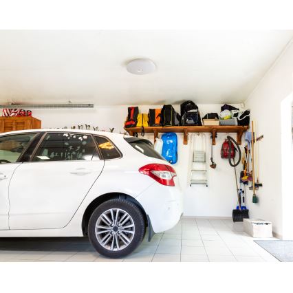 LED-kattovalaisin liike- ja hämärätunnistimella FOGLER LED/17W/230V, halkaisija 33 cm