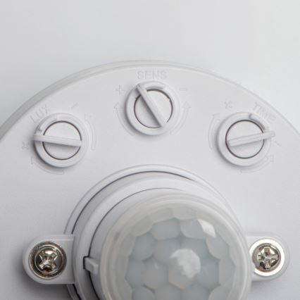 LED-kattovalaisin liike- ja hämärätunnistimella FOGLER LED/24W/230V Ø 38 cm