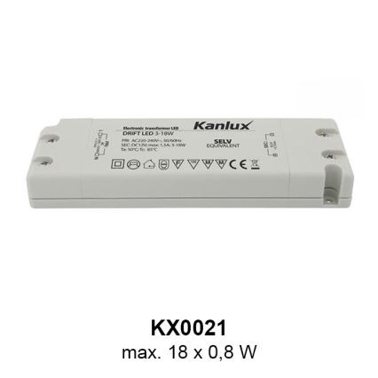 LED opastusvalaisin LED/0,8W/12V