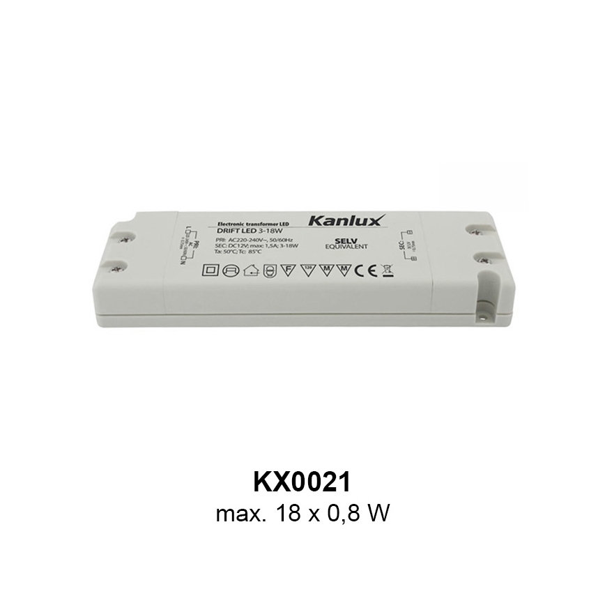 LED opastusvalaisin LED/0,8W/12V
