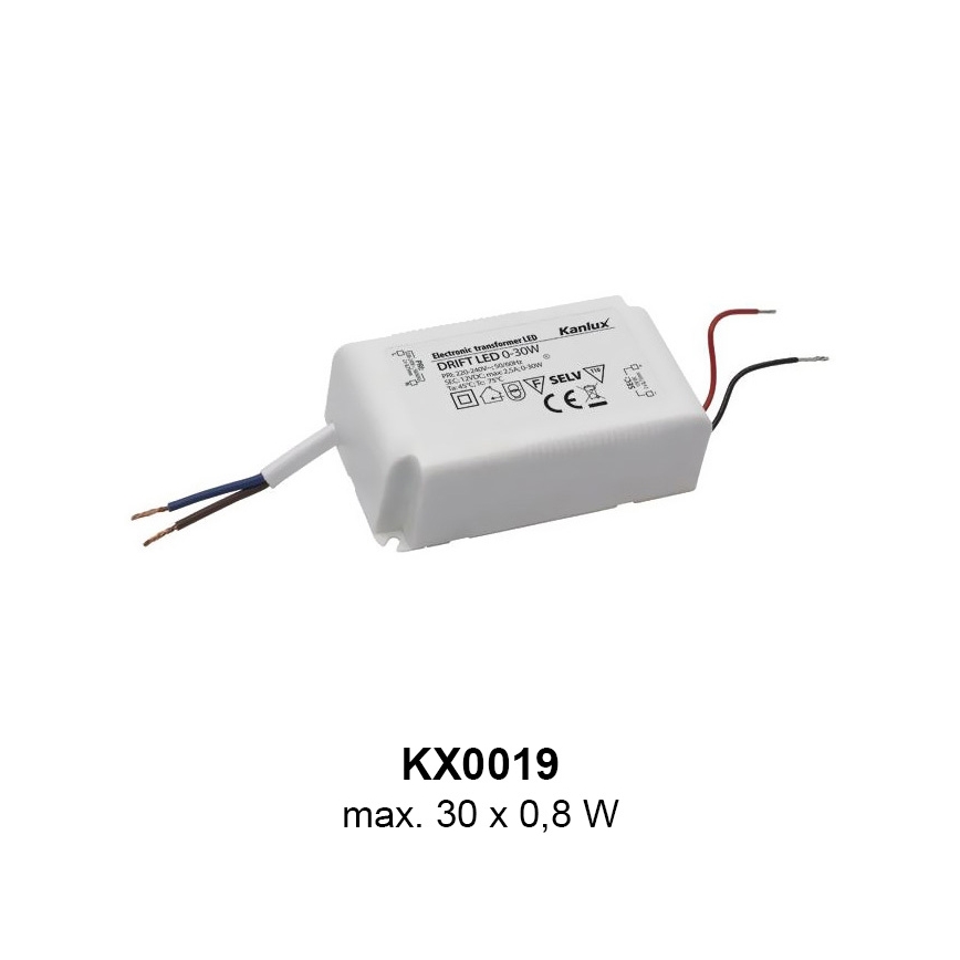 LED opastusvalaisin LED/0,8W/12V