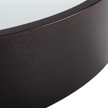 Kattovalo JASMIN 2xE27/20W/230V mänty ø 37,5 cm wenge