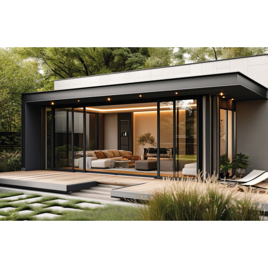 LED upotettava ulkovalo IMBER LED/1W/12V 4000K halkaisija 3 cm 30 lm IP65 musta