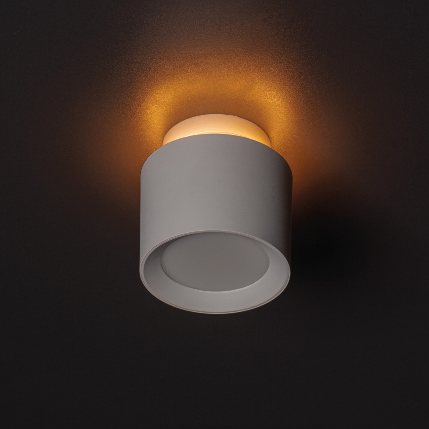 LED-kohdevalaisin SONOR LED/6W/230V 3000/4000/5700K + LED/1,5W 2200K halkaisija 9 cm valkoinen