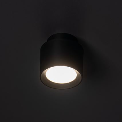 LED-spottivalaisin SONOR LED/6W/230V 3000/4000/5700K + LED/1,5W 2200K halkaisija 9 cm musta