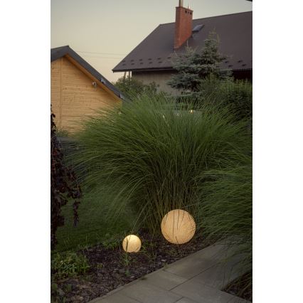 Ulkovalaisin STONO 1xE27/15W/230V Ø 20 cm IP65