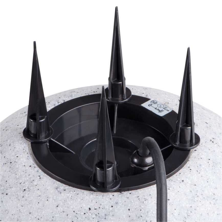 Ulkovalaisin STONO 1xE27/15W/230V Ø 20 cm IP65