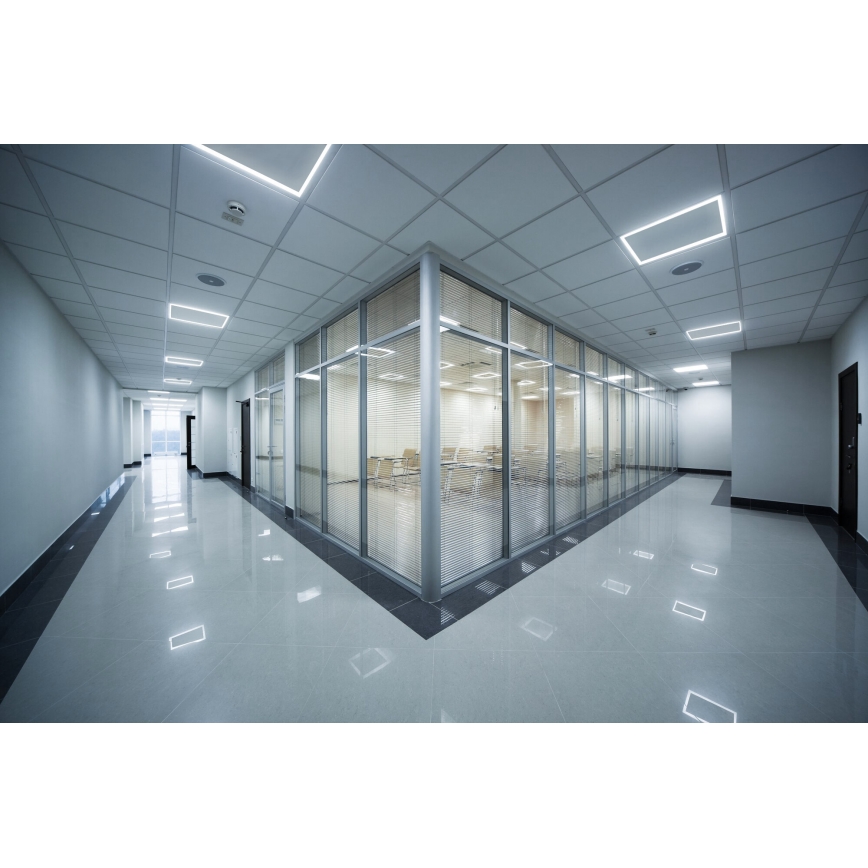 LED Upotettu runko AVAR LED/40W/230V 6000K 59x59 cm