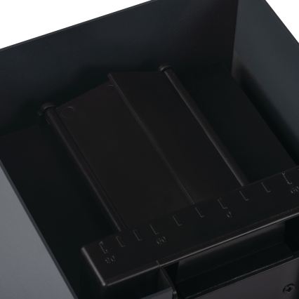 LED-aurinkoseinävalaisin liiketunnistimella REKA LED/6W/3,7V 1800 mAh 3000/4000/6500K IP65 musta