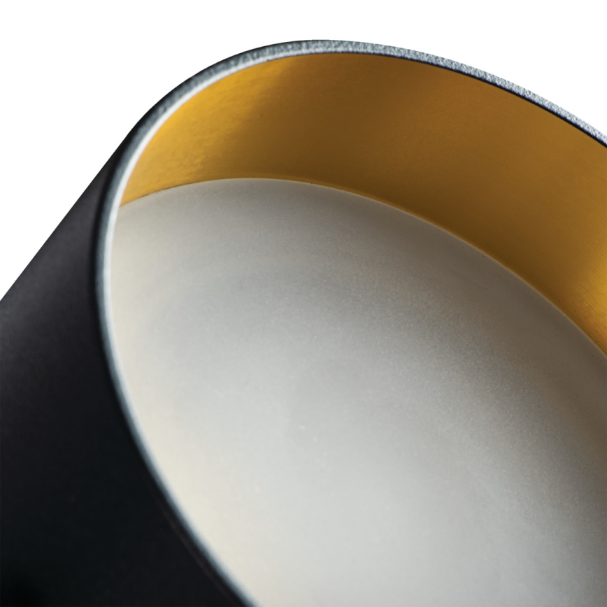 Upotettu kohdevalo GOVIK GU10/10W musta/kulta