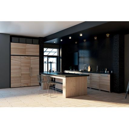 Upotettu kohdevalo GOVIK GU10/10W musta