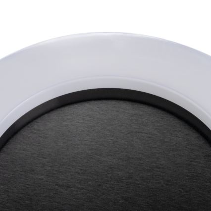 LED-ulkokattovalaisin TURA LED/15W/230V 4000K IP65 musta