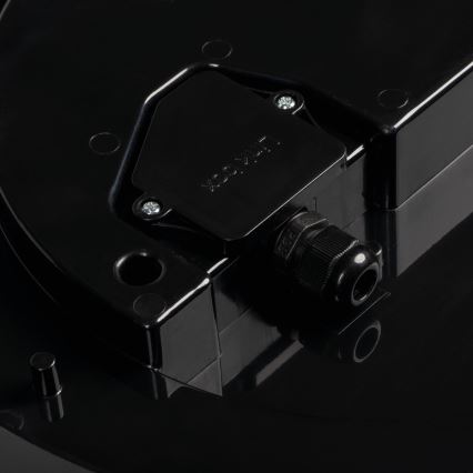 LED-ulkokattovalaisin TURA LED/24W/230V 4000K IP65 musta