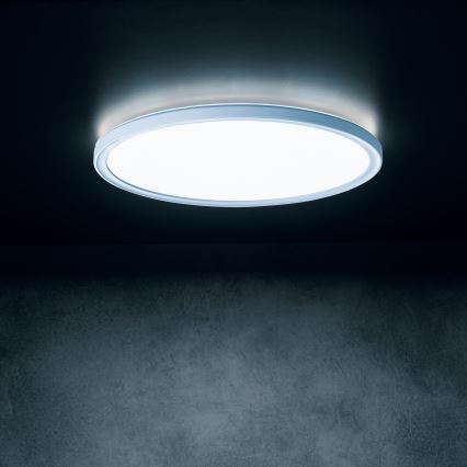 LED-kattovalaisin AZPO LED/11,8W/230V 3000/4000/6000K Ø 22,5 cm IP54 valkoinen