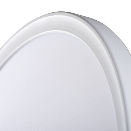 AZPO LED-kattovalaisin 18,5 W / 230 V, 3000/4000/6000 K, halkaisija 29 cm, IP54, valkoinen