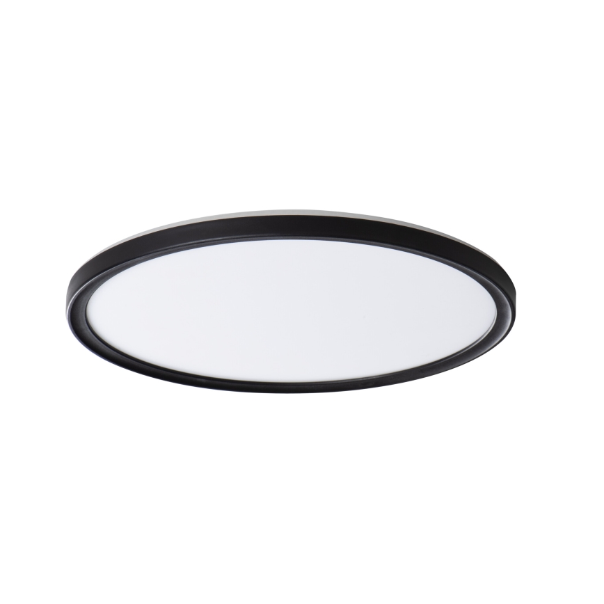 LED-kattovalaisin AZPO LED/18,5W/230V 3000/4000/6000K halkaisija 29 cm IP54 musta