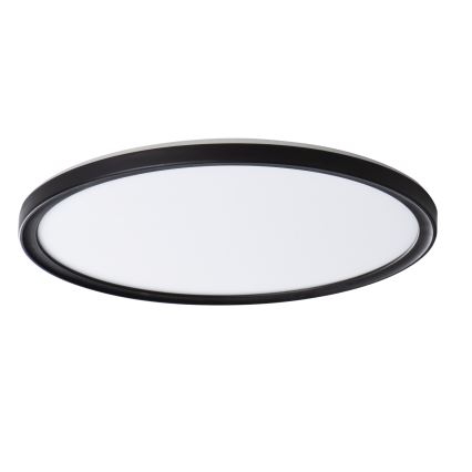 LED-kattovalaisin AZPO LED/22W/230V 3000/4000/6000K Ø 42 cm IP54 musta