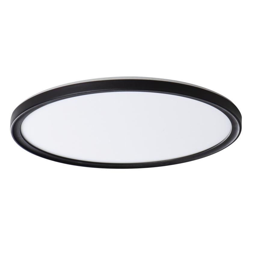 LED-kattovalaisin AZPO LED/22W/230V 3000/4000/6000K Ø 42 cm IP54 musta